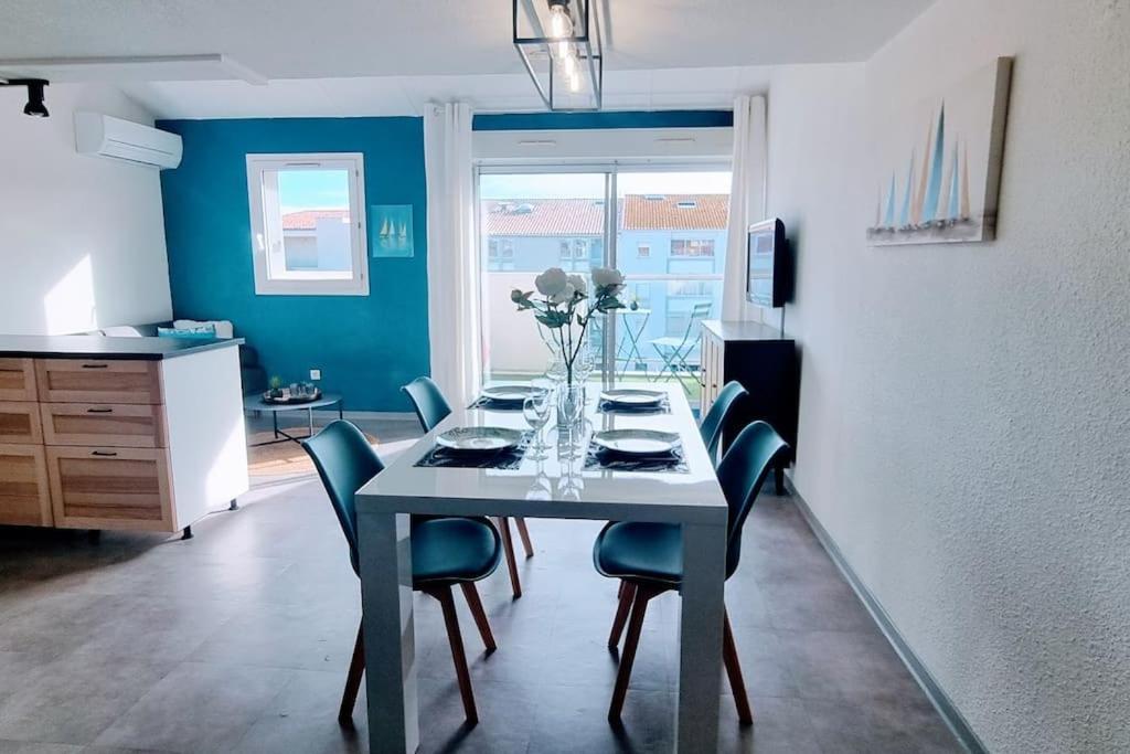 L'Ophelia Duplex Dernier Etage Balcon Centre Climatisation Apartment Сет Екстериор снимка